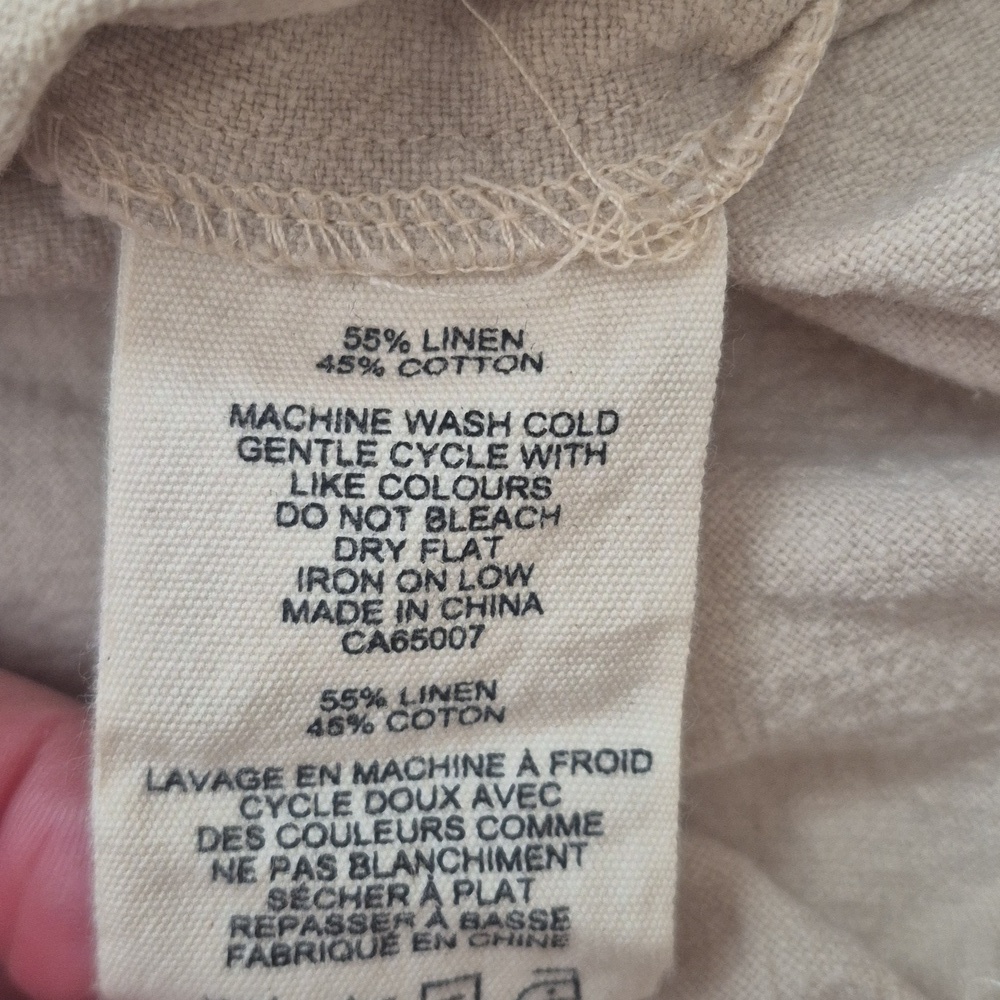 NWT JACKSON ROWE Rarity Linen blend Tank - Picture 6 of 9